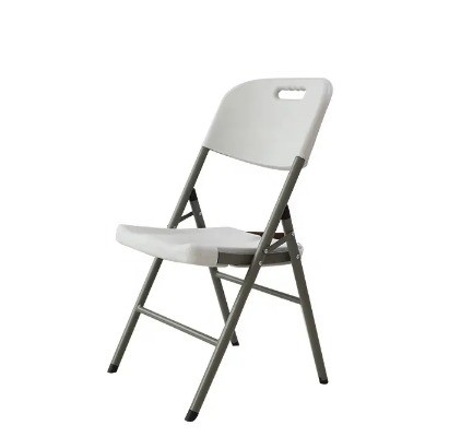 angepasste Farbe 88*45*50cm Blow-Molded Plastic Folding Chair für Veranstaltungen
