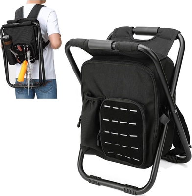 Outdoor-Tisch 3 in 1 Tragbare Klappkühler Rucksackstuhl für Camping und Wandern