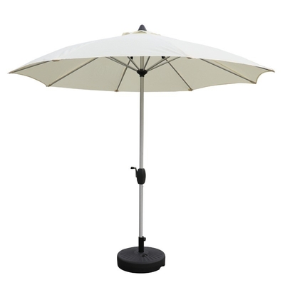 UV-Aluminium kommerzielle wasserdichte Sonnenschirm Winddichte Garten Outdoor Schirm mit 1,5m Radii